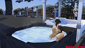 Naruto's sage is at it again, seducing Haku. They end up SCREWING LIKE CRAZY in every position!