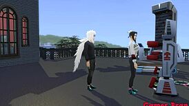 Naruto's sage is at it again, seducing Haku. They end up SCREWING LIKE CRAZY in every position!