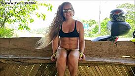 I display my homemade video