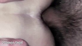 我爱这 POV 特写无套内射我毛屁股