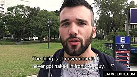 Yo, I'm turning this Latino gay teen into my personal sex servant outdoors.