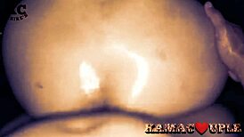 Desi couple enjoys midnight anal fuck with hot closeup.