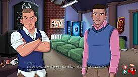 Lustworth Academy 2 - Blonde Riding Dildo In Shower For Cumshot 😍