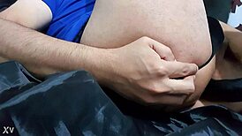 Shemale Dildo Masturbation With Toys In Gay Trans Session