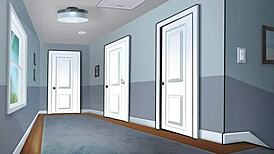 in summertime saga, my stepsister gives me a handjob for her fans.