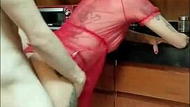 Incredible Squirt Provoked In Wife In Kitchen POV