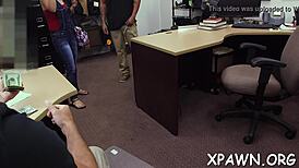 young amateur humps hard in competition