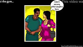 i enjoy savita bhabhi in this sexy indian cartoon episode