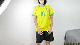 Crossdressing Gay Bottom Moans Loudly on Big Black Cock