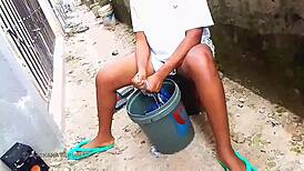 Maskgodez shows she's wife material