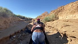 she took me on a date to the desert and we had sex with big black cock