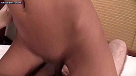 Shemale Craving Cock and Taking It Deep in Intense Anal Action with Cumshot