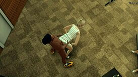 sims 4 merry farmers part 4 with big black friend