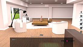 Dreams of Desire - Alex Caught Spying on Latisha Changing Her Dress in Stunning 3D Action