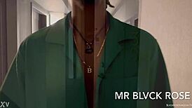 I stroke my dick next door late at night.