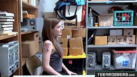 Teenie Robber Rosalyn Sphinx Rides Huge Cock to Avoid Jail - TeenRobbers.com