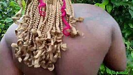 Fucking My Community Girlfriend In The Bush