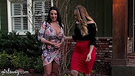 Angela White Stuck on Ex AJ Applegate