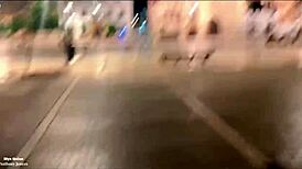 Horny Girl Gets Fucked In Street!