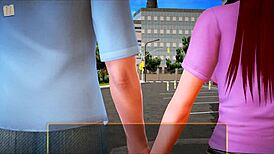 my new family episode with big ass brunette and redhead in erotic game 😏