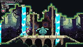 Flip Witch Pixel Hentai Game Episode 2: Huge Sextoy Penetrates Big Monster Girl