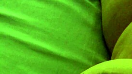 Ticklish chubby wife laughs during playful session