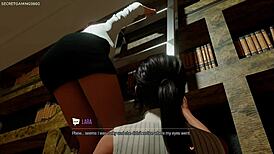 lara croft close-up wet pussy masturbation hot girl caught masturbating with shower head solo female masturbation - lara croft adventures 02 3d hentai porn games 😏