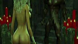 big cock and big boobs clash in wild 3d hentai porn