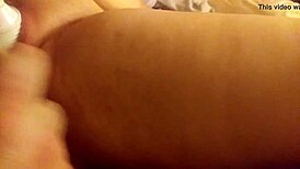 Wife fucked with dildo and squirting