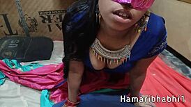 HOT HORNY WIFE ROMANTIC SEX IN SAREE BLOUSE