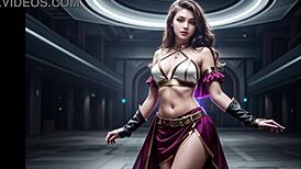 i'm the sexy teen doin cosplay and masturbatin my pussy with asmr