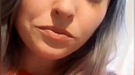 horny and wet, masturbating with dildo while family's awake?