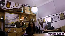 lovely hottie caught on cam with pawn dude