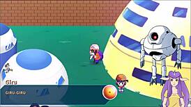 Intense Dragon Ball Hentai Fuckery in Time Travel Paradise.