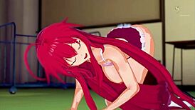 Rias Gremory Learns Pornstar Fucking