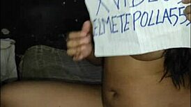 me follo a mi vecina y me da una rica mamada