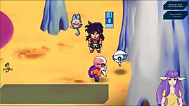 Intense Dragon Ball Hentai Fuckery in Time Travel Paradise.