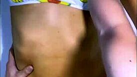 Shy Latina Student Meets Old Acquaintance