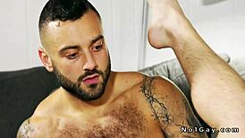 I can’t resist watching muscular gay hunks fucking hard on live webcam after that intense interview.