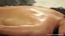 stroking his huge gay cock