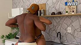 slammed thick cock into hot neighbor maria in her apartment, she moaned loud