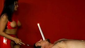 mistress dominates worthless slave in bdsm pov session