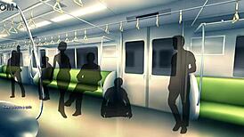 In daily life with my succubus boss, episode 1 unfolds with intense encounters.