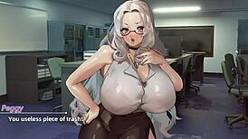 In daily life with my succubus boss, episode 1 unfolds with intense encounters.