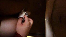 toilet cam catches curvy teen 18+