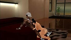 big booty milf gets fucked hard in the hood