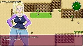 android 18 with big butt in quest? get ready for monster action!