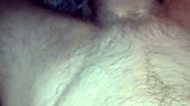 I give a blowjob to my baby with his big cock