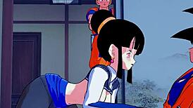 龙珠琪琪干悟饭悟空超猛熟女继母3P全片一小时