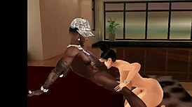 big booty milf gets fucked hard in the hood